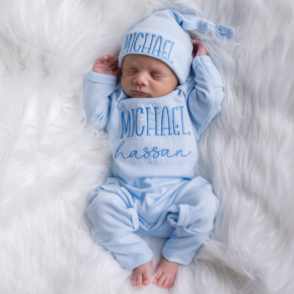 baby boy dress clothes Personalized Outfit Luxuriously crafted from our premium French Terry cotton Baby Boy Clothes | SweetHoney