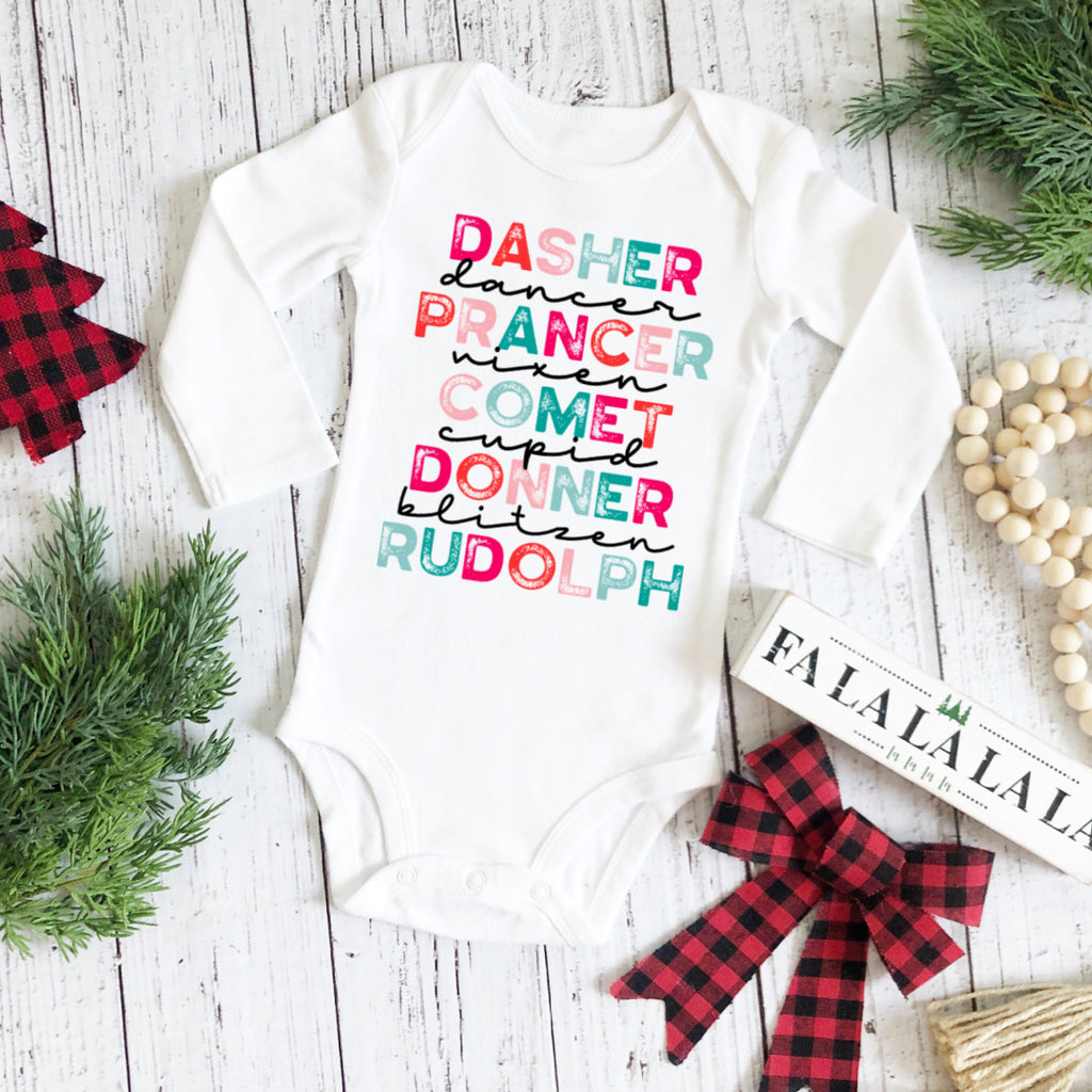 Baby christmas bodysuit hotsell