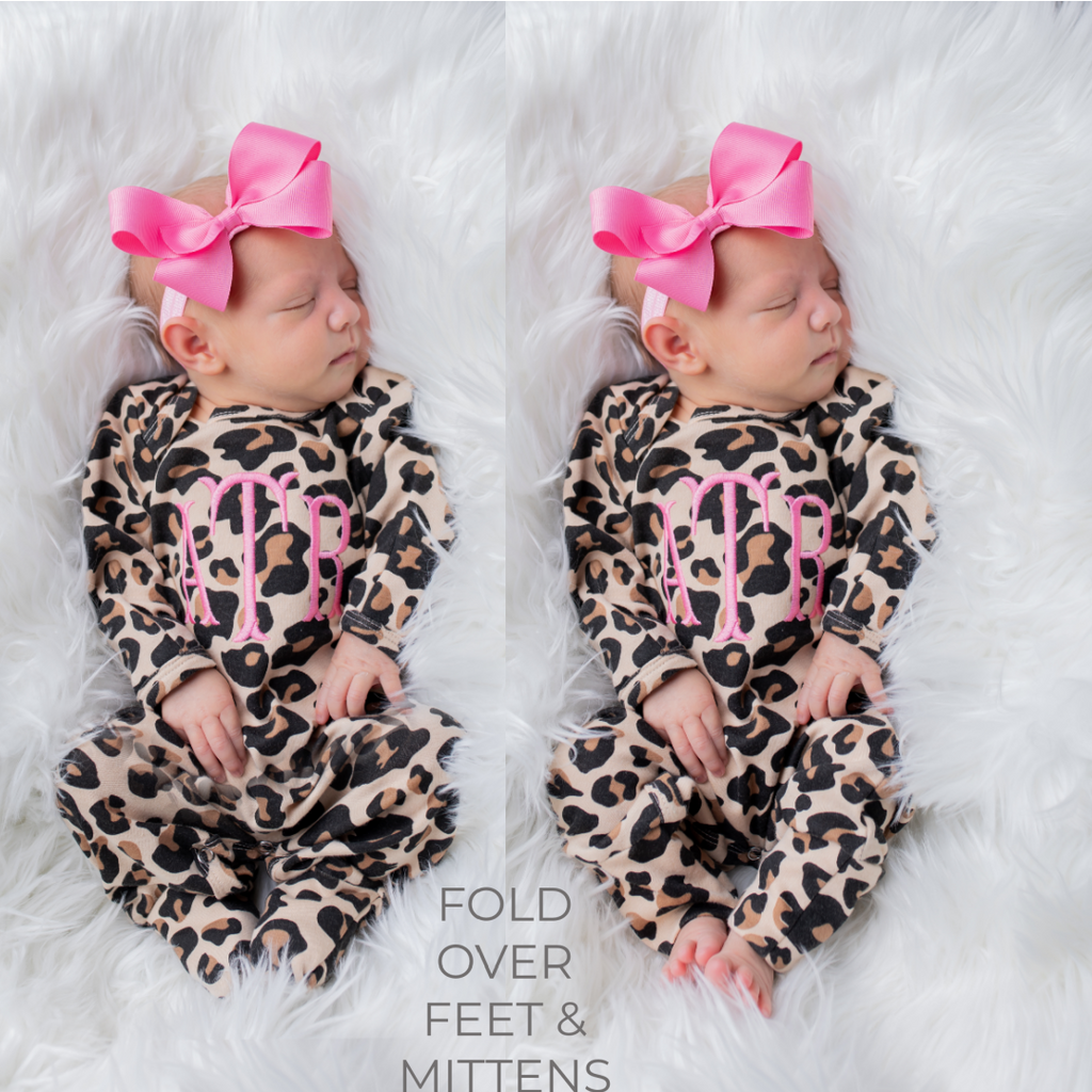 Baby girl leopard sales print