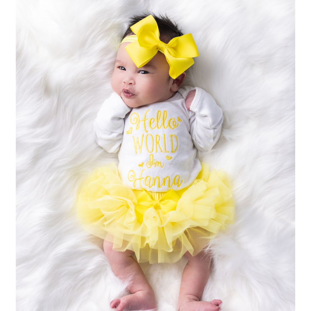 Newborn Onesie Baby Lemon Costume Lemon Outfit Baby Girl Disney