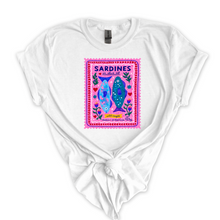 Sardine Girl Summer T Shirt - Sardines Stamp
