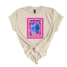 Sardine Girl Summer T Shirt - Sardines Stamp