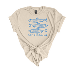 Sardine Girl Summer T Shirt - les sardines blue