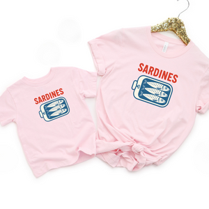 Matching Mama and Mini  Sardine Girl Summer - Can of Sardines