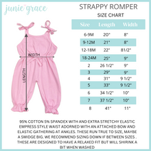 Girls Strappy Summer Jumpsuit - Lavender