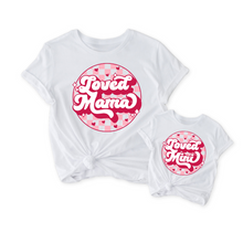 Matching Valentine's Day  Mama and Mini  T shirts - Loved