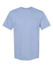 Comfort Colors Pocket T-Shirt  Washed Denim  - Destash Sale