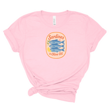 Sardine Girl Summer T Shirt - Sardines in Olive Oil
