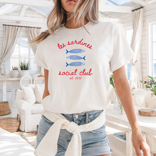 Sardine Girl Summer T Shirt - les sardines social club