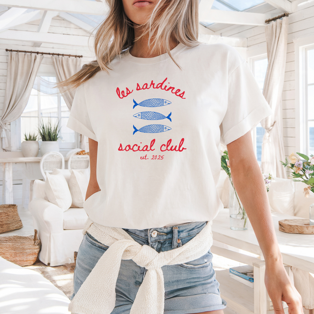 Sardine Girl Summer T Shirt - les sardines social club