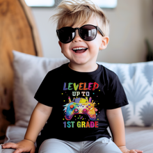 Kids Back To School T Shirt - Level Up