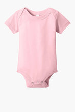 BELLA + CANVAS Infant Jersey One Piece - Short Sleeve PINK