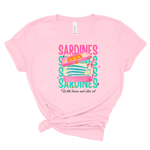 Sardine Girl Summer T Shirt - Sardines