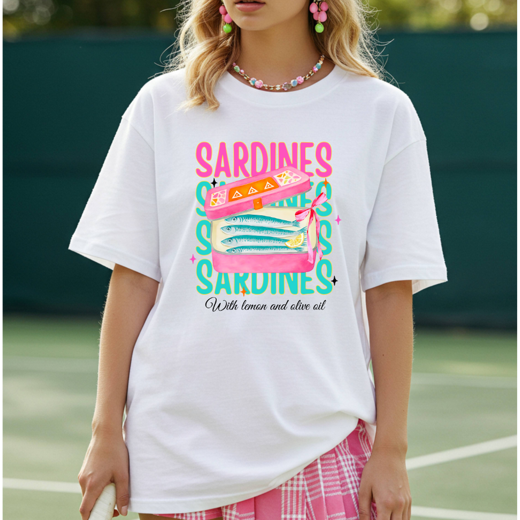 Sardine Girl Summer T Shirt - Sardines