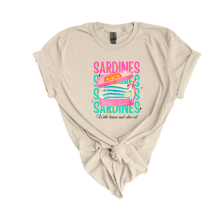 Sardine Girl Summer T Shirt - Sardines