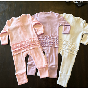 Ruffle Zipper Sleeper - DESTASH