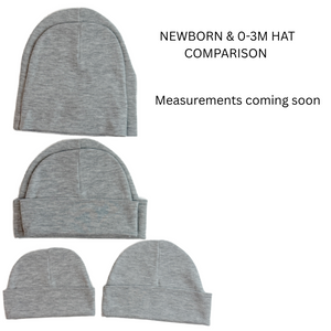 0-3m Heather Gray Non Footed Romper Raglan