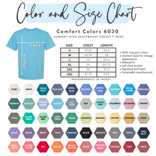 Comfort Colors Pocket T-Shirt  Butter  - Destash Sale