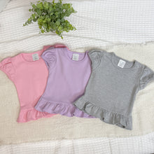 Girls Short sleeve Sleeve Ruffle T Shirt