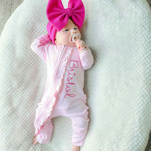 Ruffle Zipper Sleeper - Clearance