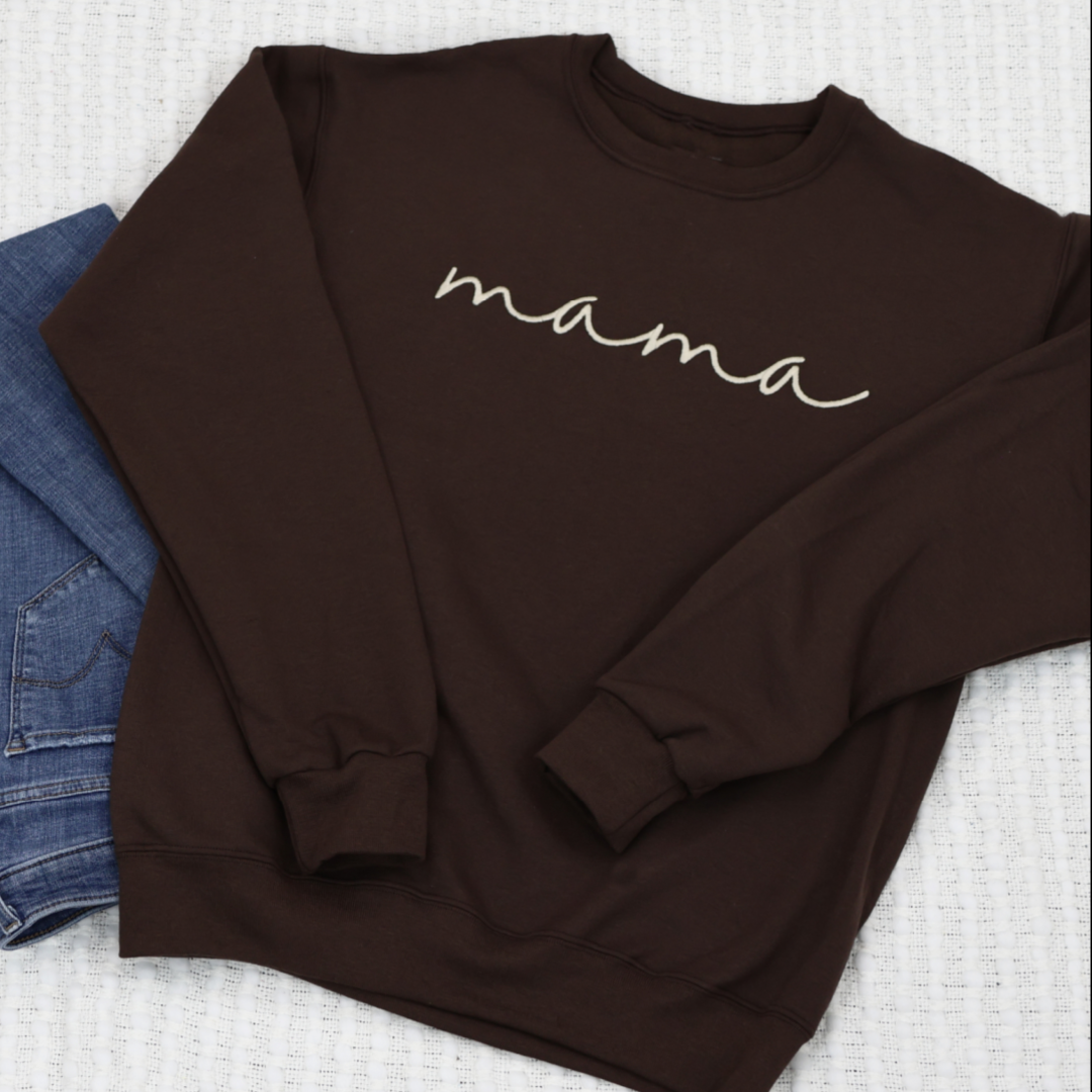 [GRAVER]★CURSIVE LETTERING SWEATSHIRT CURSIVE LUTES CREW – Lute Locker