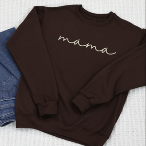 Mama Sweatshirt - Cursive