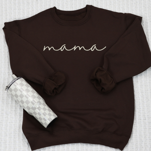 Mama Sweatshirt - Cursive