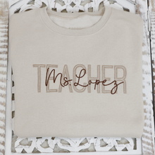 Personalized Teacher Sweatshirt