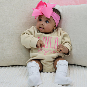 Personalized Baby Girl Sweatshirt -