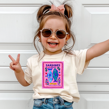 Sardine Girl Summer - Toddler T Shirt Sardine Stamp