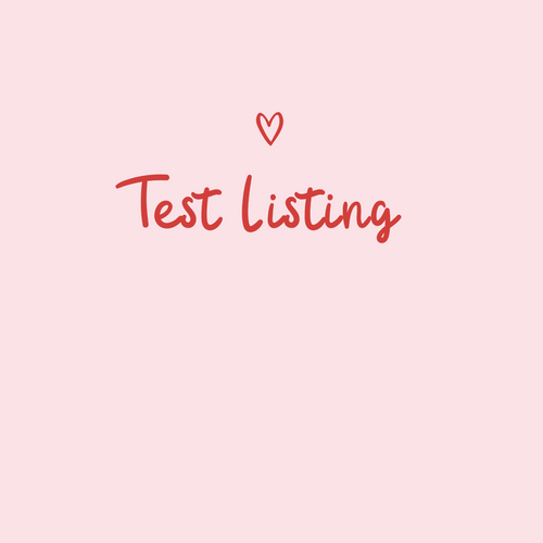 Test Listing -