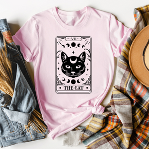 Tarot Card T Shirt - The Cat