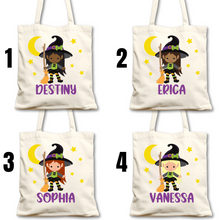 Personalized Kid's Trick or Treat Bag - Witch