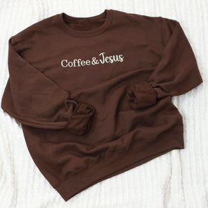 Coffee and Jesus Sweatshirt