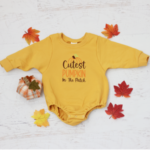 Baby Girl / Toddler Girl Fall Bubble Sweatshirt