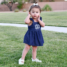 Faux Denim 2 piece Summer Set - Clearance Sale