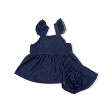 Faux Denim 2 piece Summer Set - Clearance Sale