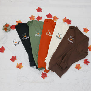 Hello Pumpkin Fall Sweatshirt