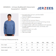 Scuba Blue Jerzee NuBlend Sweatshirt