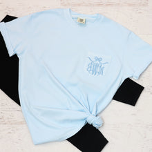 Women's Monogrammed Bow Pocket T-Shirt