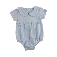 Unisex Peter Pan Collar Bubble Romper