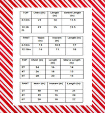 Two-Piece Personalized Boy's Christmas Pajamas