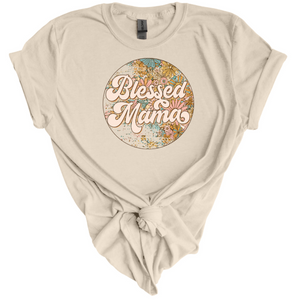 Blessed Mama  Mom T-Shirt