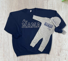 Boy Mama Sweatshirt - Navy