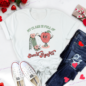 Women's Valentine's Day T Shirt- Class Full Of Sweethearts