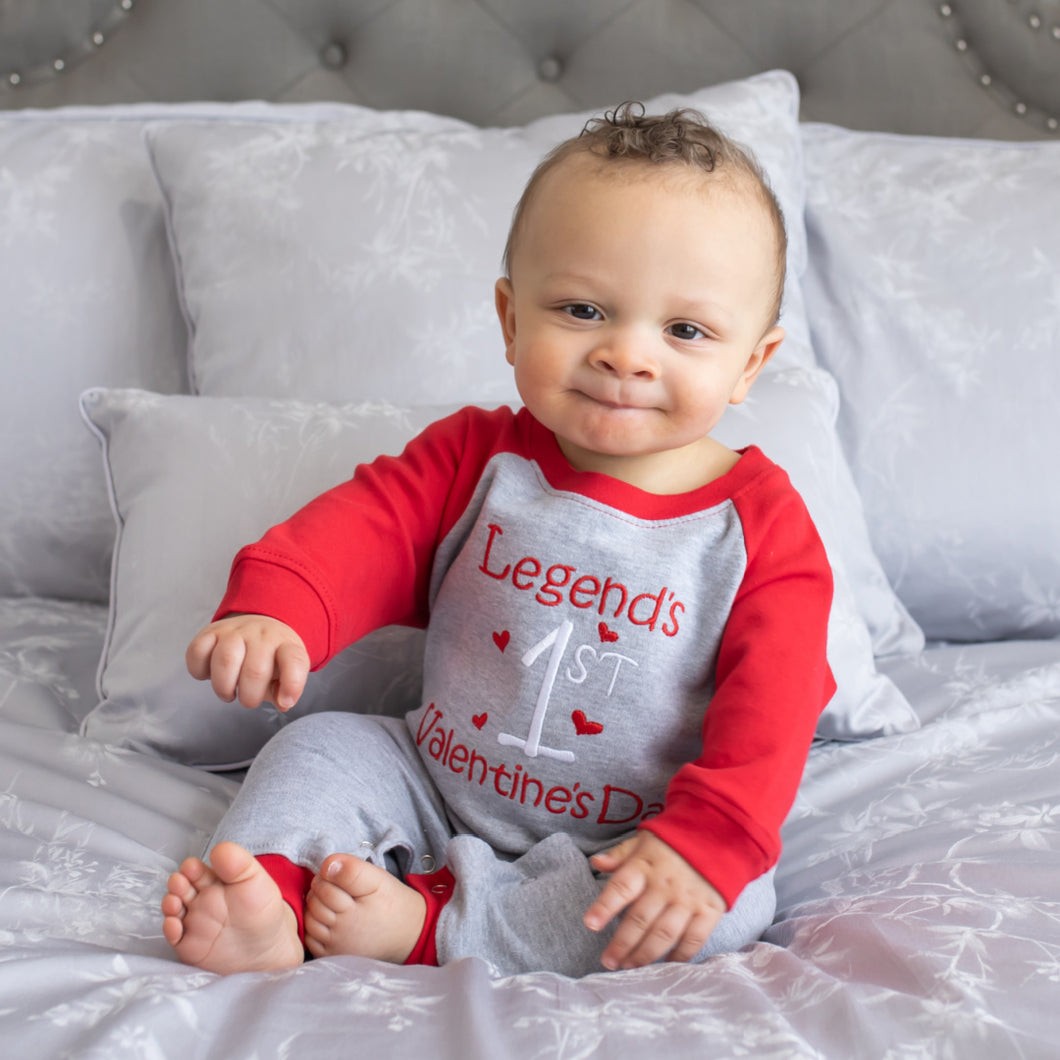 Baby Boy's First Valentine's Outfit