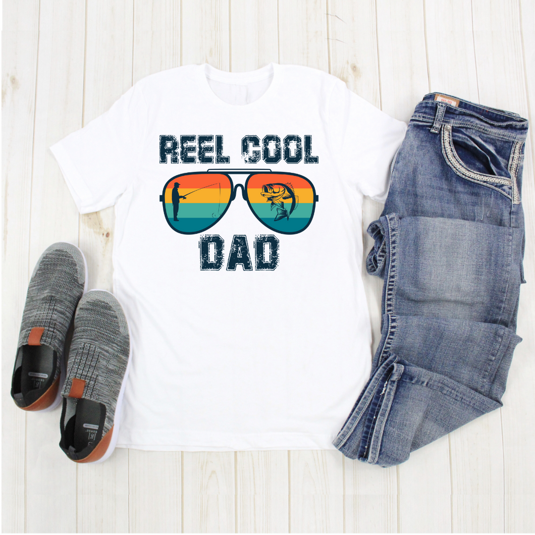 Reel Cool Dad T- Shirt