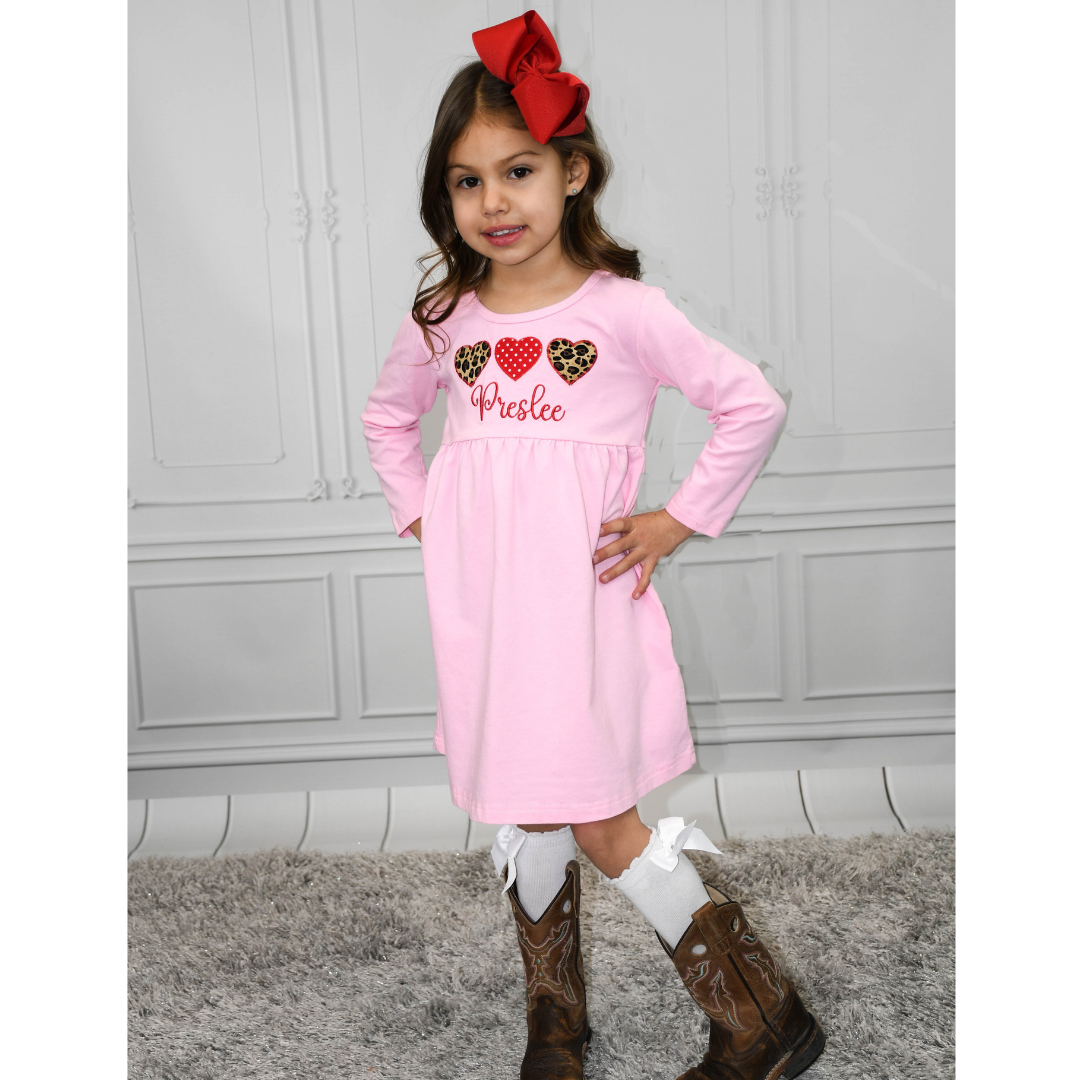 Girls valentine dress clearance