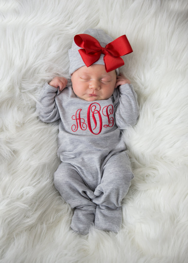 Monogram 2024 baby outfits