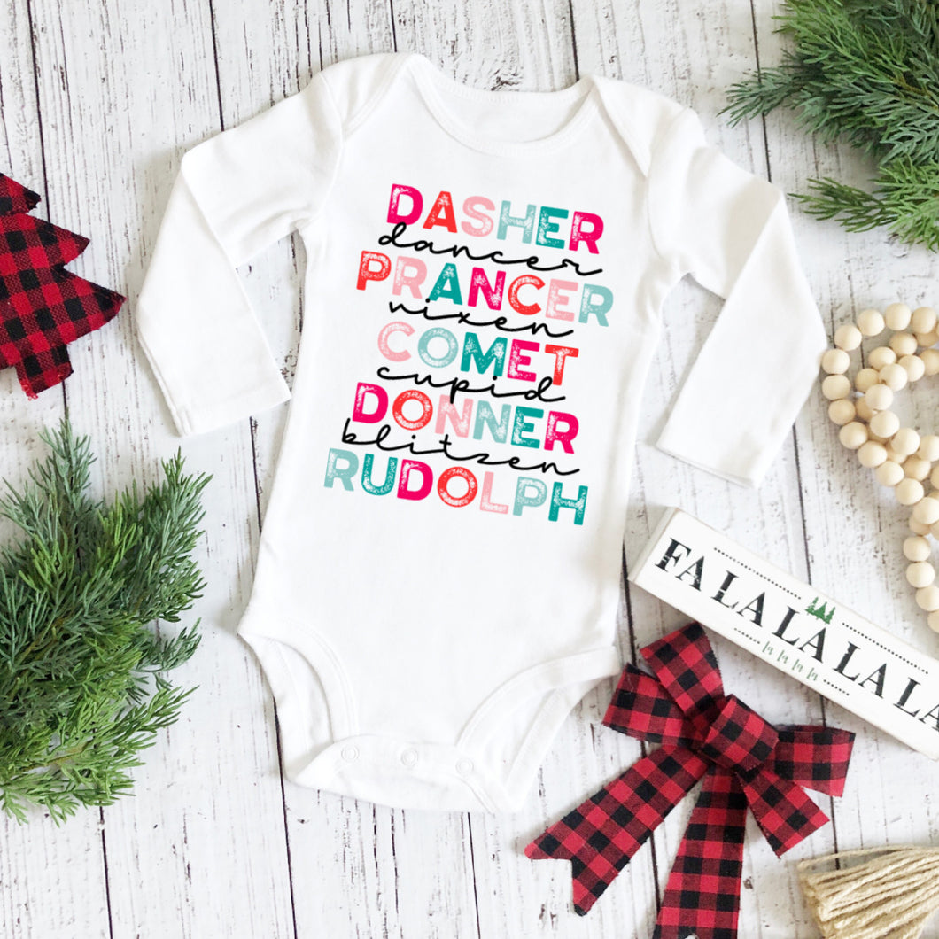 Baby Girl Christmas Bodysuit